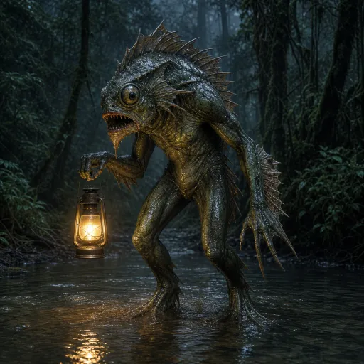 Deep One — The Mound: Omen of Cthulhu bestiary