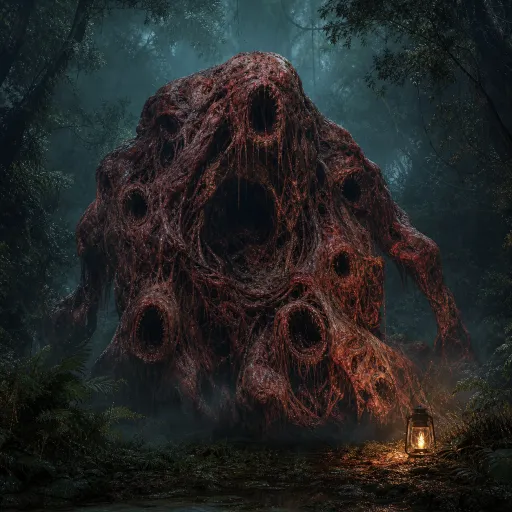 Flesh Shambler — The Mound: Omen of Cthulhu bestiary
