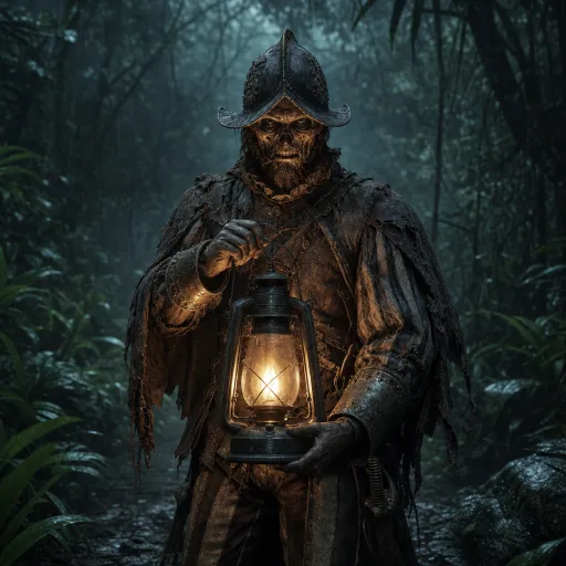 Lamp Undead — The Mound: Omen of Cthulhu bestiary