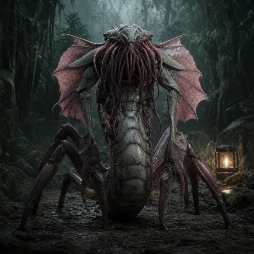 Mi-Go — The Mound: Omen of Cthulhu bestiary